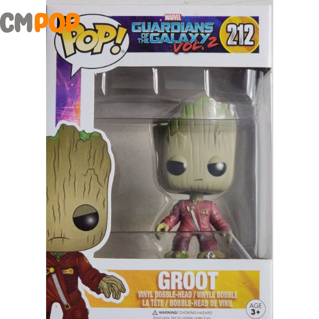 Groot - #212 Funko Pop! Marvel Guardians Of The Galaxy 2