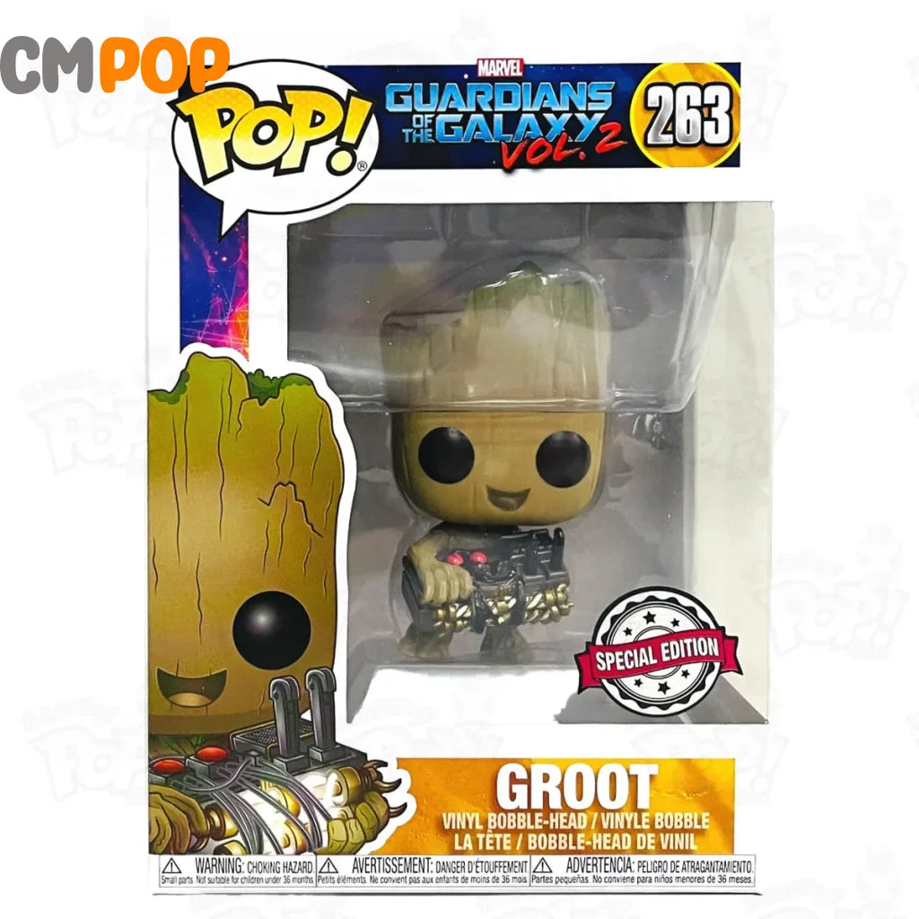 Groot - #263 Funko Pop! Marvel Guardians Of The Galaxy 2 Special Edition