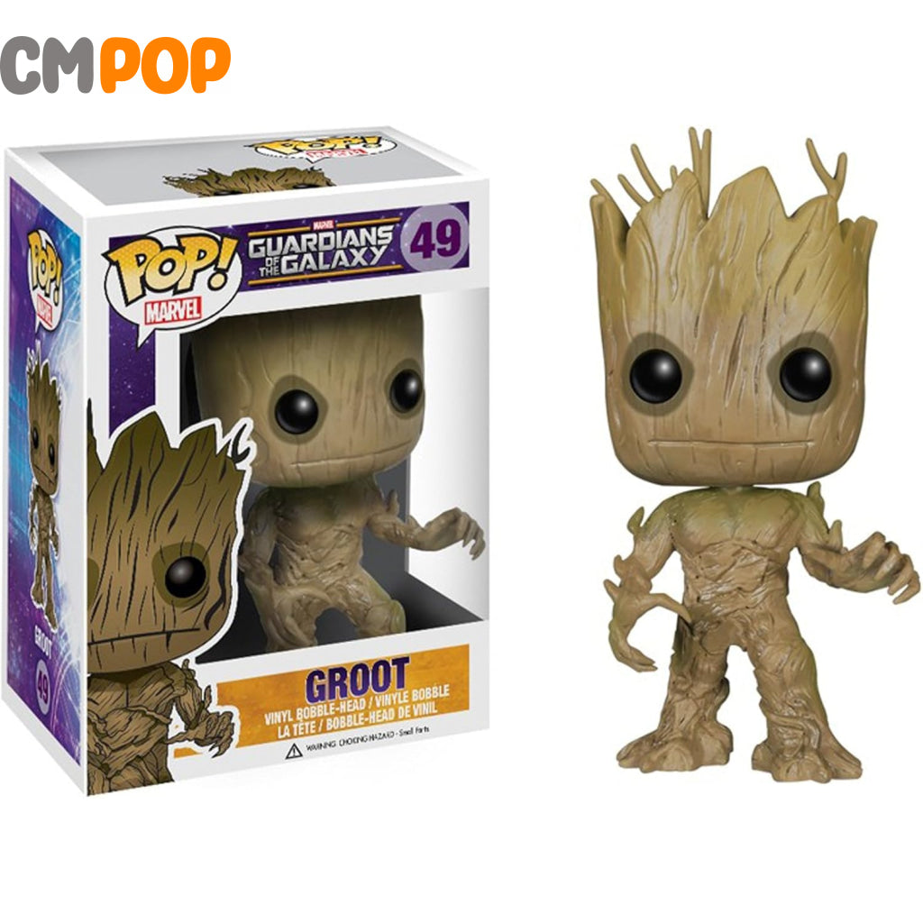 Groot - #49 Funko Pop! Guardians Of The Galaxy Marvel Pop