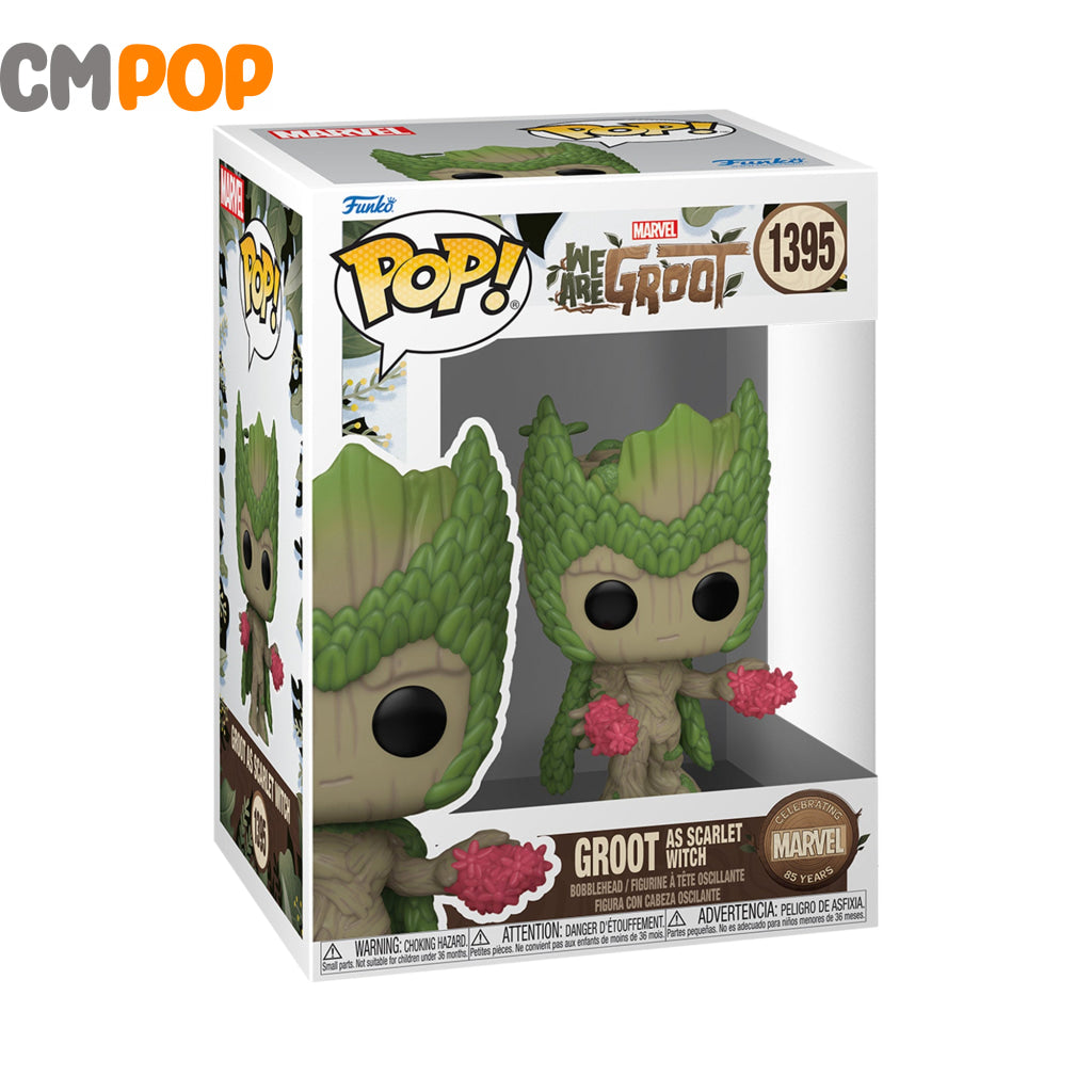 Groot As Scarlet Witch- #1395- Funko Pop! - We Are Marvel Pop
