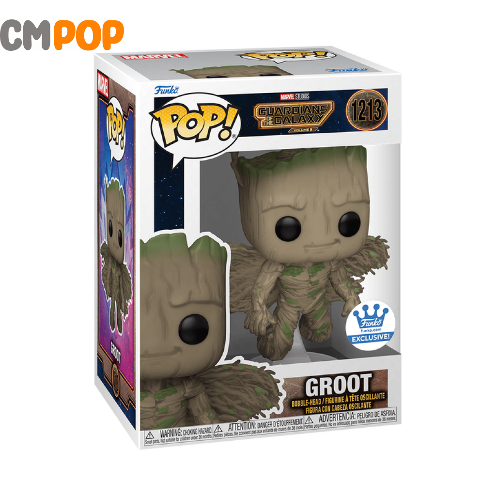 Groot Wings - #1213 Funko Pop! Guardians Of The Galaxy Vol 3 Shop Exclusive Pop