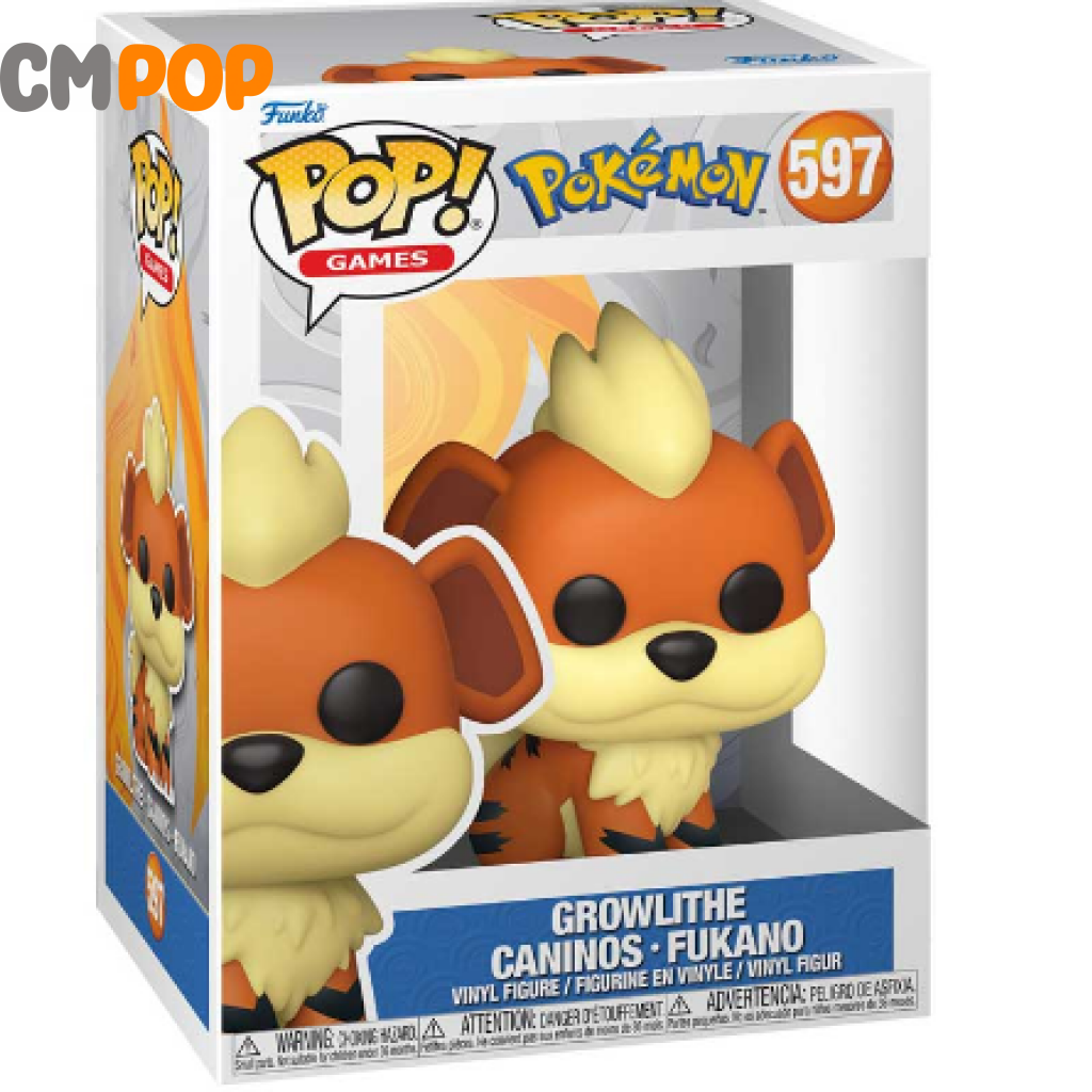 Growlithe - #597 Funko Pop! Pokemon Pop