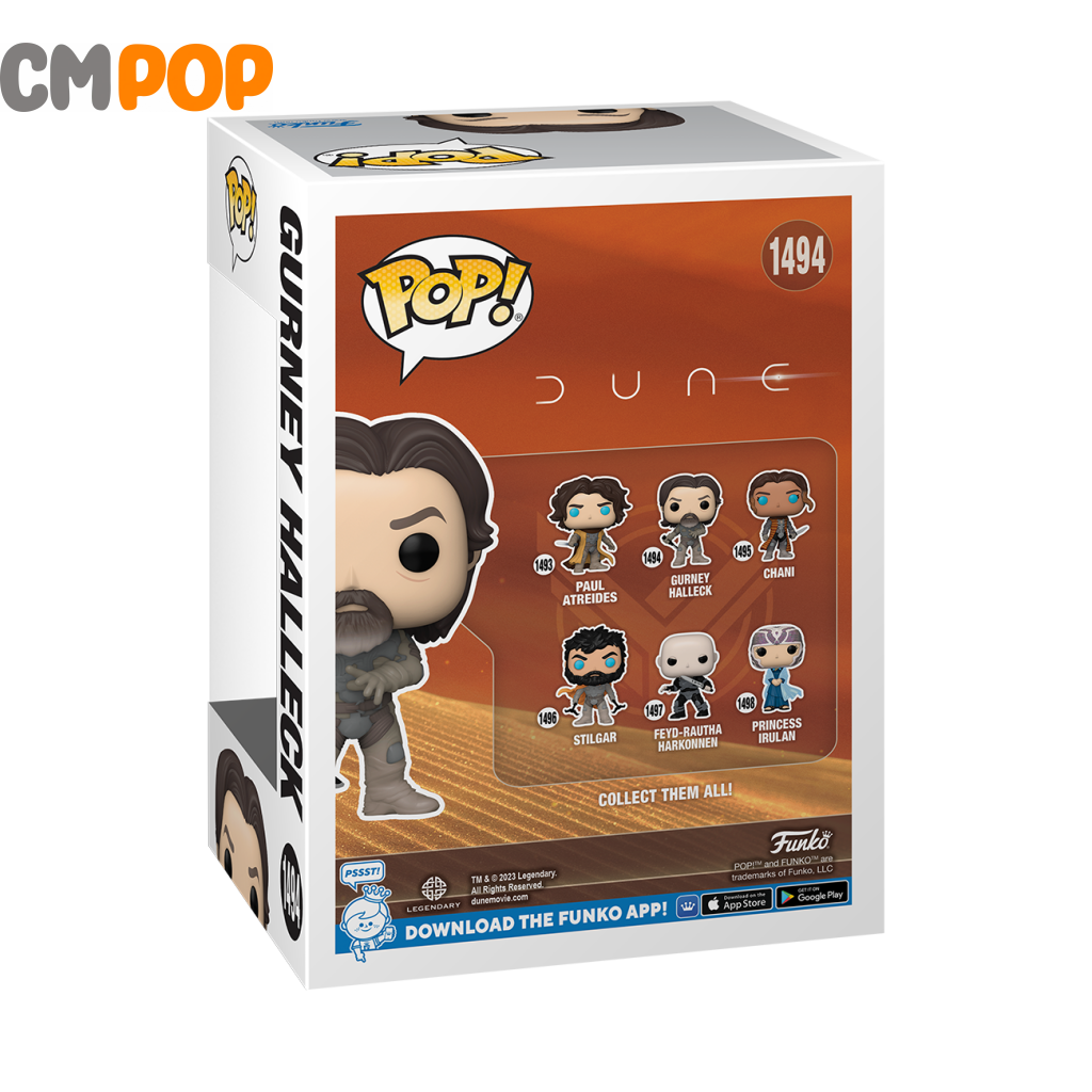 Gurney Halleck - #1494 Funko Pop! Dune 2 Pop Movies