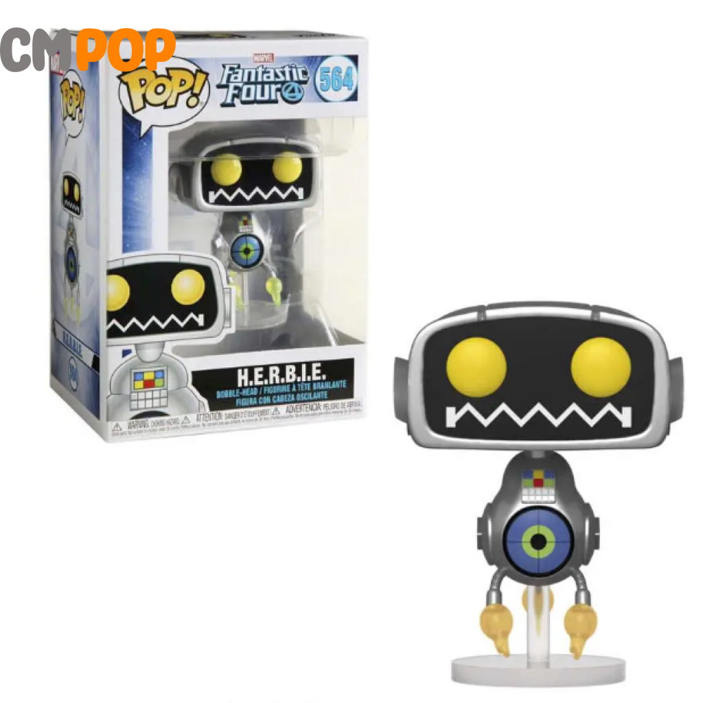 H.e.r.b.i.e.- #564- Funko Pop! - Marvel Fantastic Four Pop