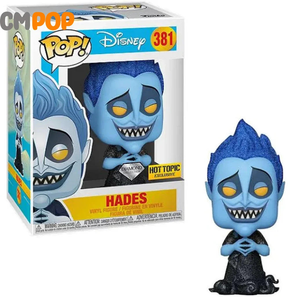 Hades - #381 Funko Pop! Disney Diamond Collection Hot Topic