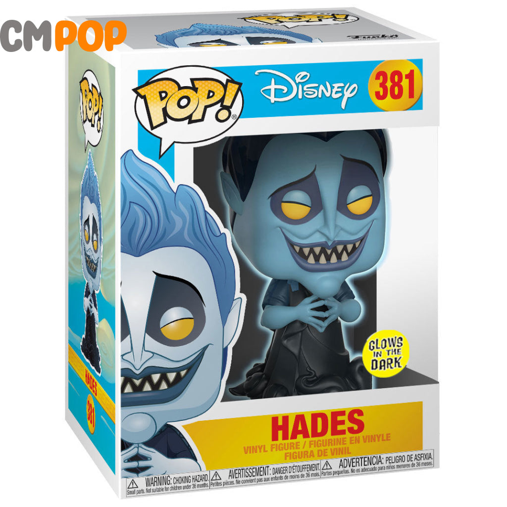 Hades - #381 Funko Pop! Disney Glows In The Dark