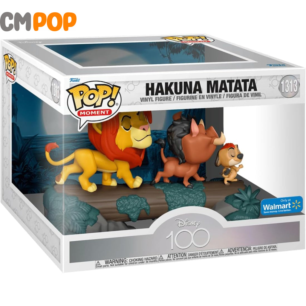 Hakuna Matata - #1313 Funko Pop! Pop Deluxe Disney 100 Lion King Walmart Exclusive