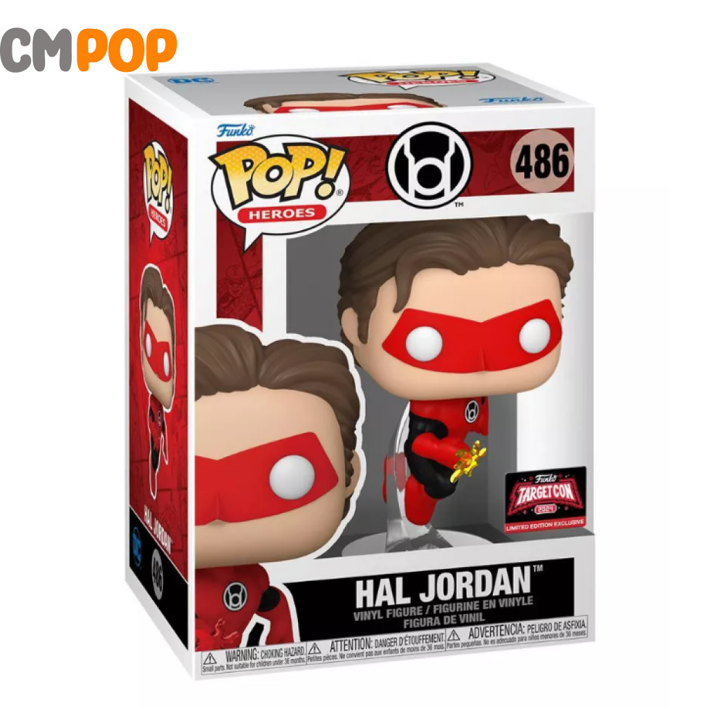 Hal - Jordon - #486 Funko Pop! Heroes Target Con 2024 Limited Edition Exclusive Pop