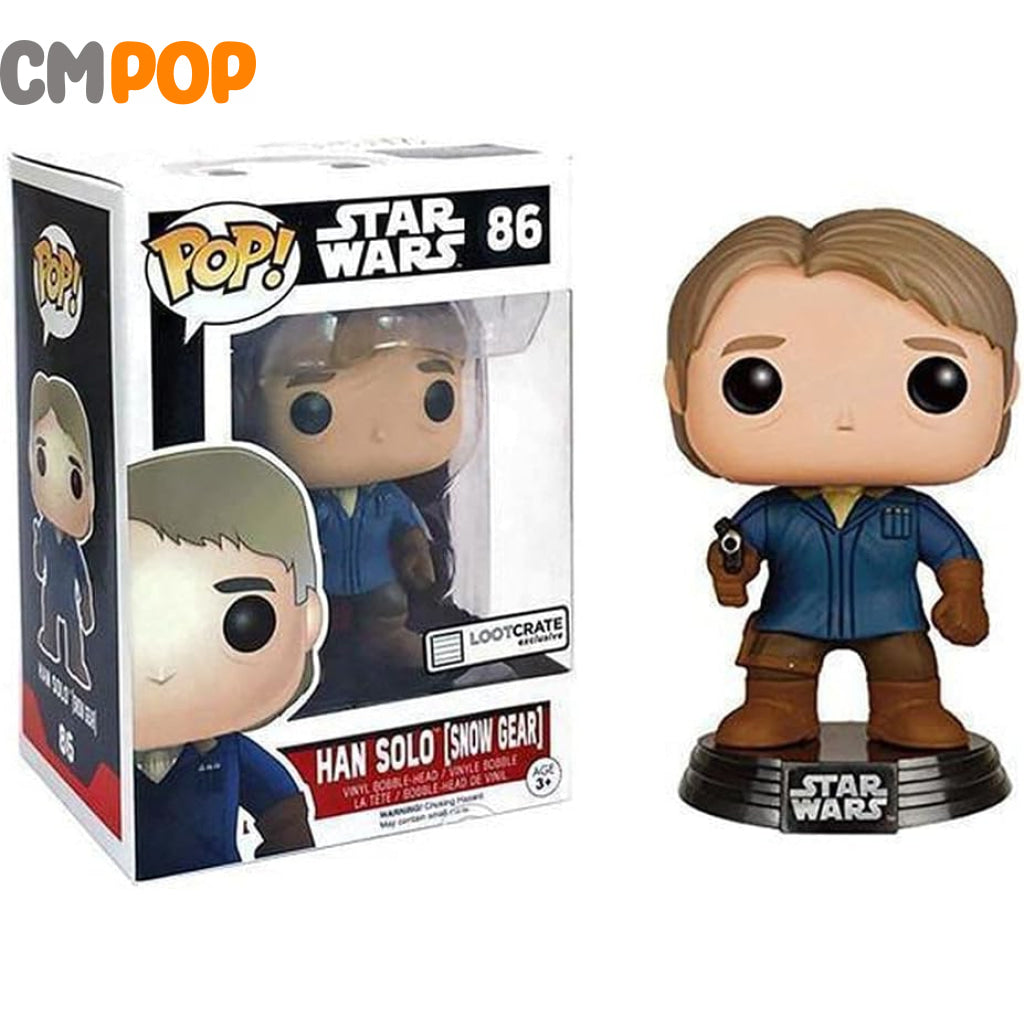 Han Solo (Snow Gear) - #86 Funko Pop! Star Wars Lootcrate Exclusive Pop