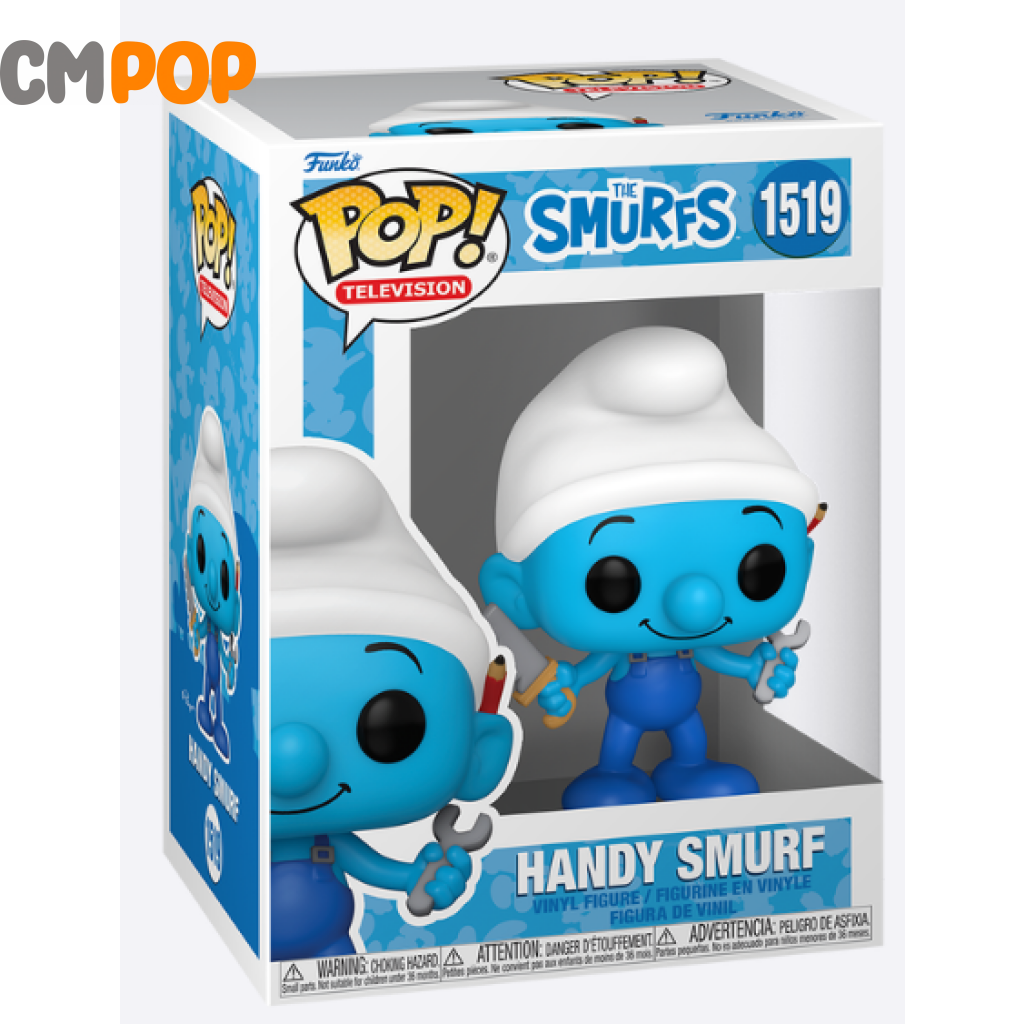 Handy Smurf #1519 Funko Pop! - The Smurfs Pop