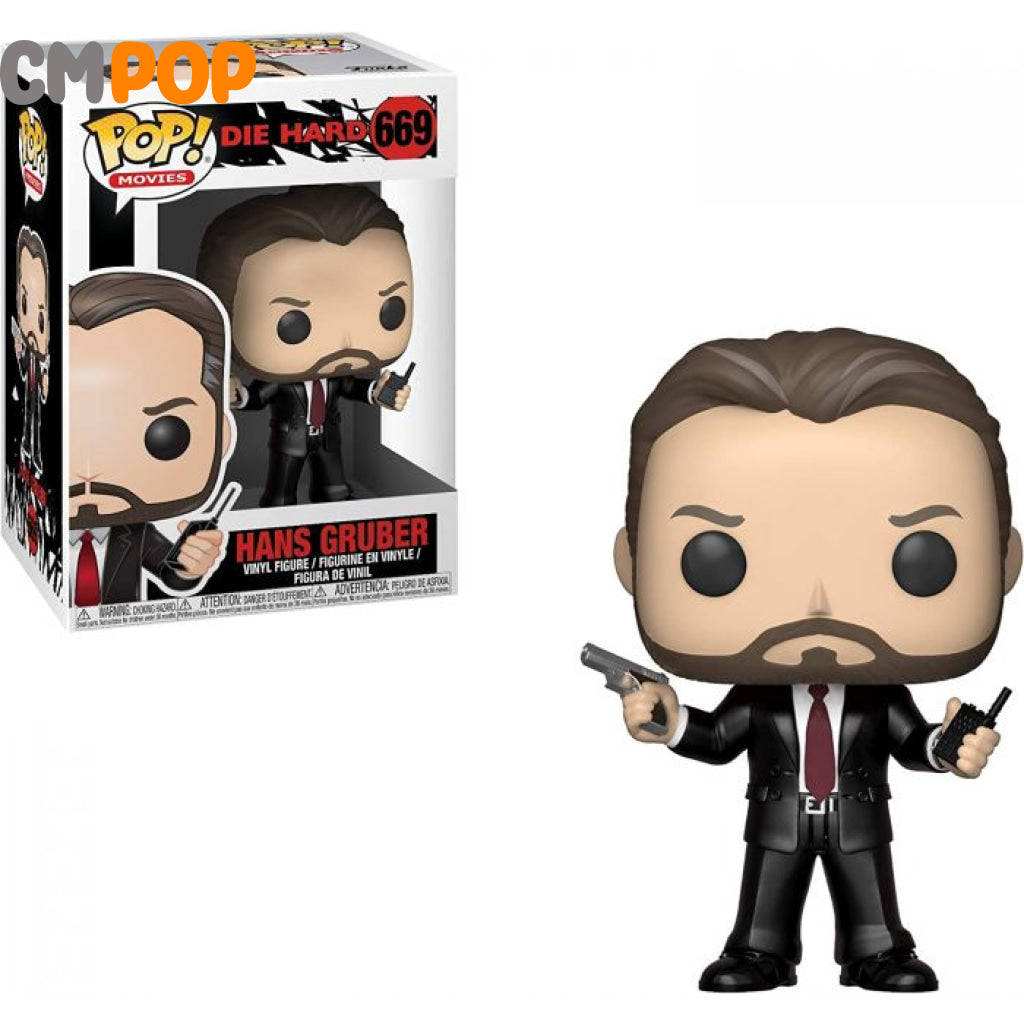 Hans Gruber - #669 Funko Pop! Movies Die Hard