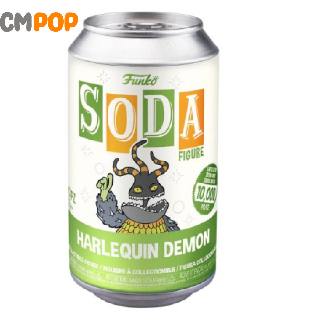 Harlequin Demon - Funko Vinyl Soda 10.000 Pieces The Nightmare Before Christmas Disney Chance Of