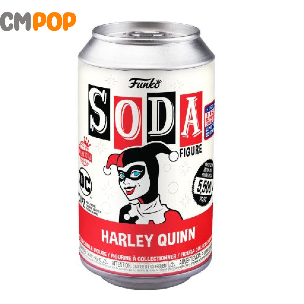 Harley Quinn With Mallet - Funko Vinyl Soda 5500 Pieces Dc Chance Of Chase