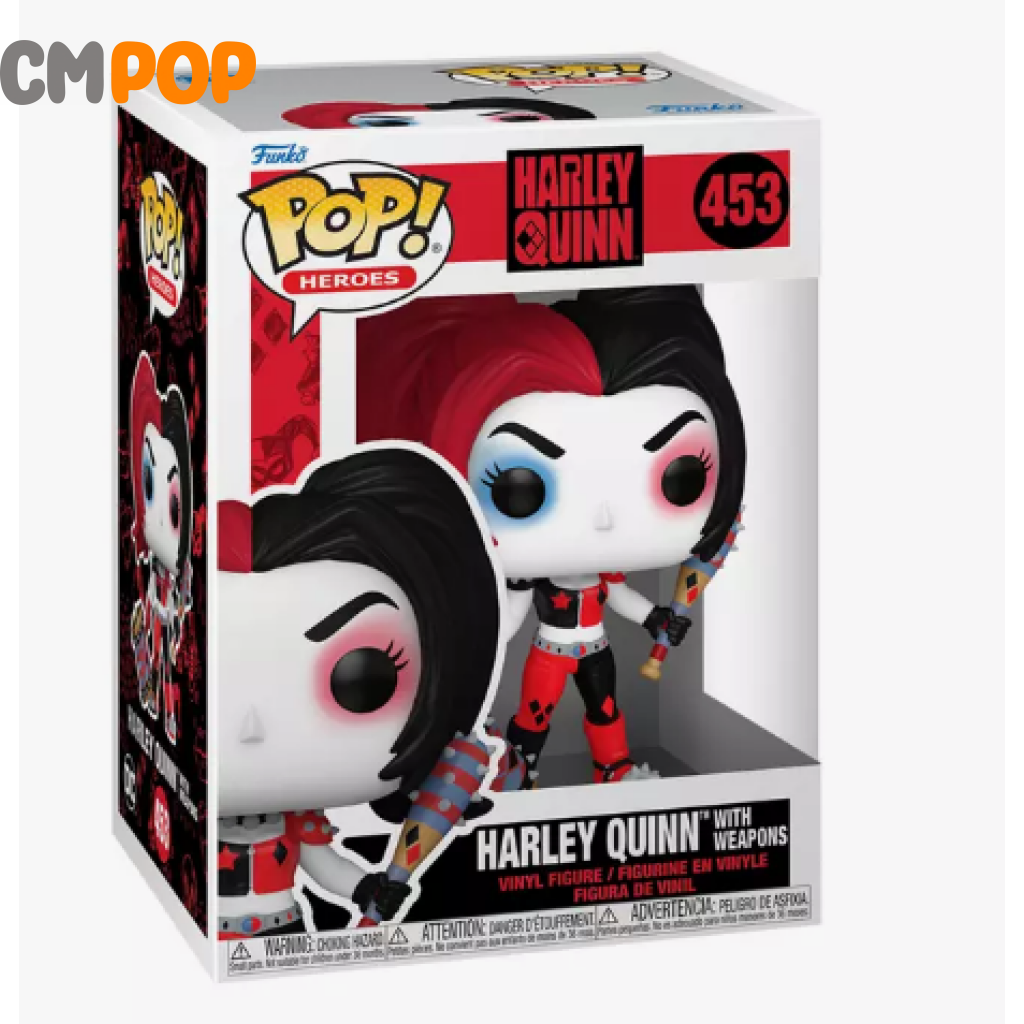 Harley Quinn With Weapons - #453 Funko Pop! Dc Comics Heroes Pop
