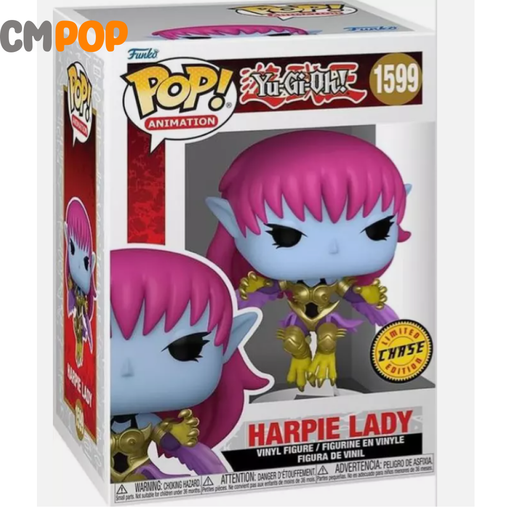 Harpie Lady Chase - #1599 Funko Pop! Yu-Gi-Oh Exclusive Pop