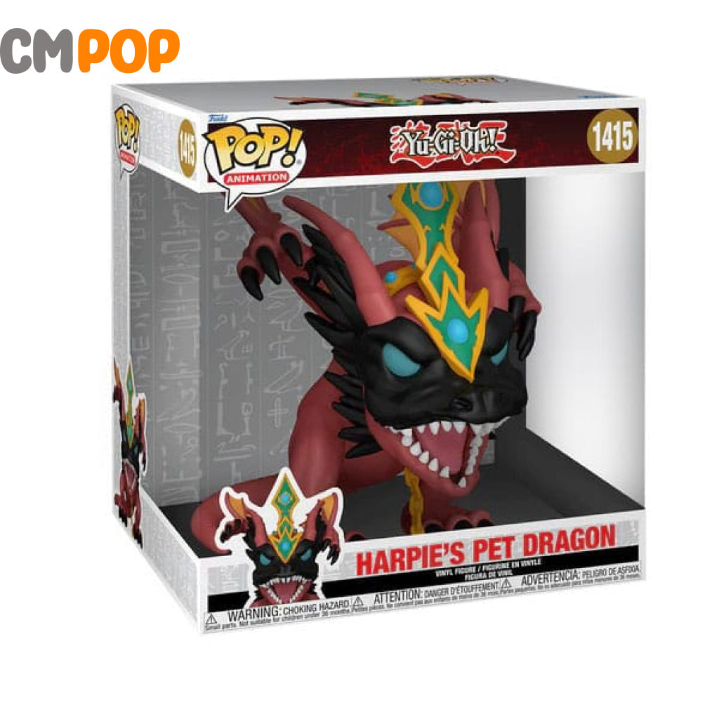 Harpies Pet Dragon - #1415 - Funko Pop! - Animation - Yu-Gi-Oh - Jumbo Funko Pop