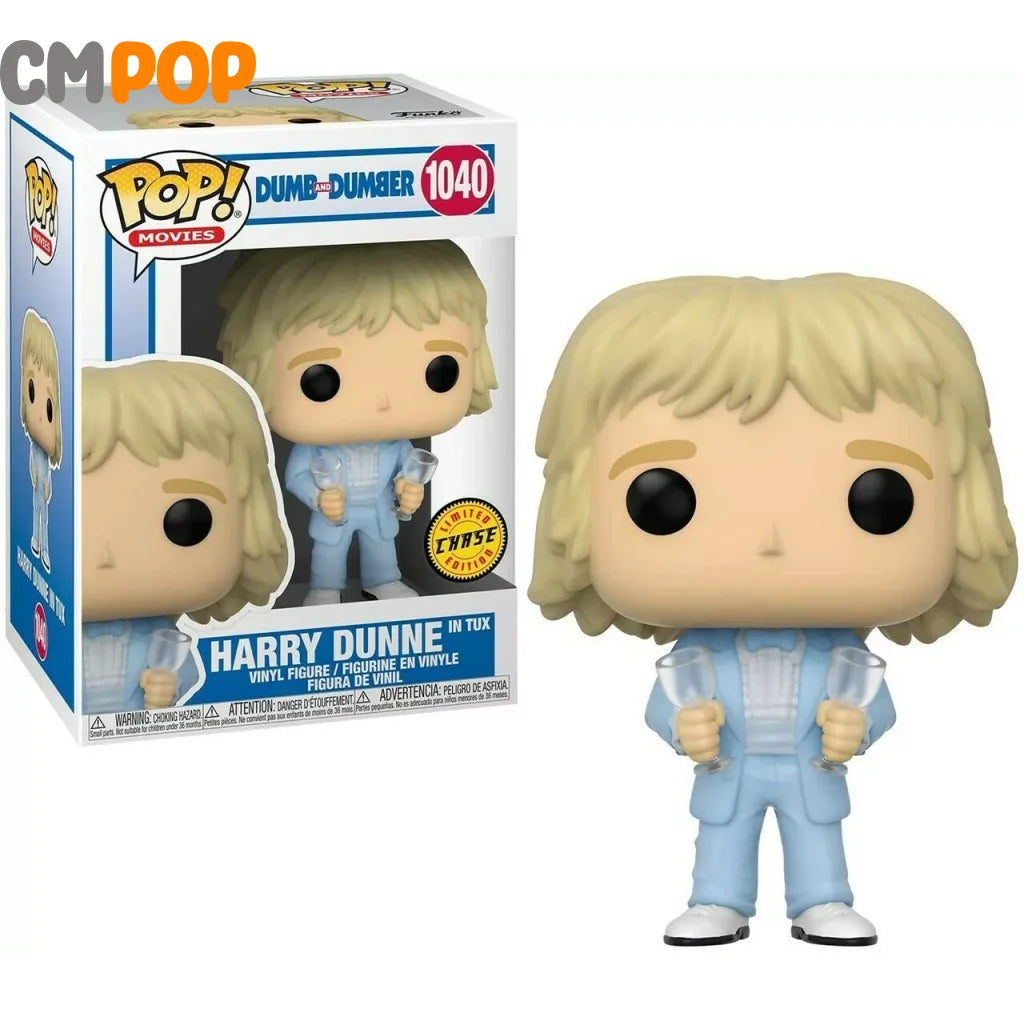Harry Dunne In Tux - #1040 Funko Pop! Dumb And Dumber Movies Chase Limited Edition Pop