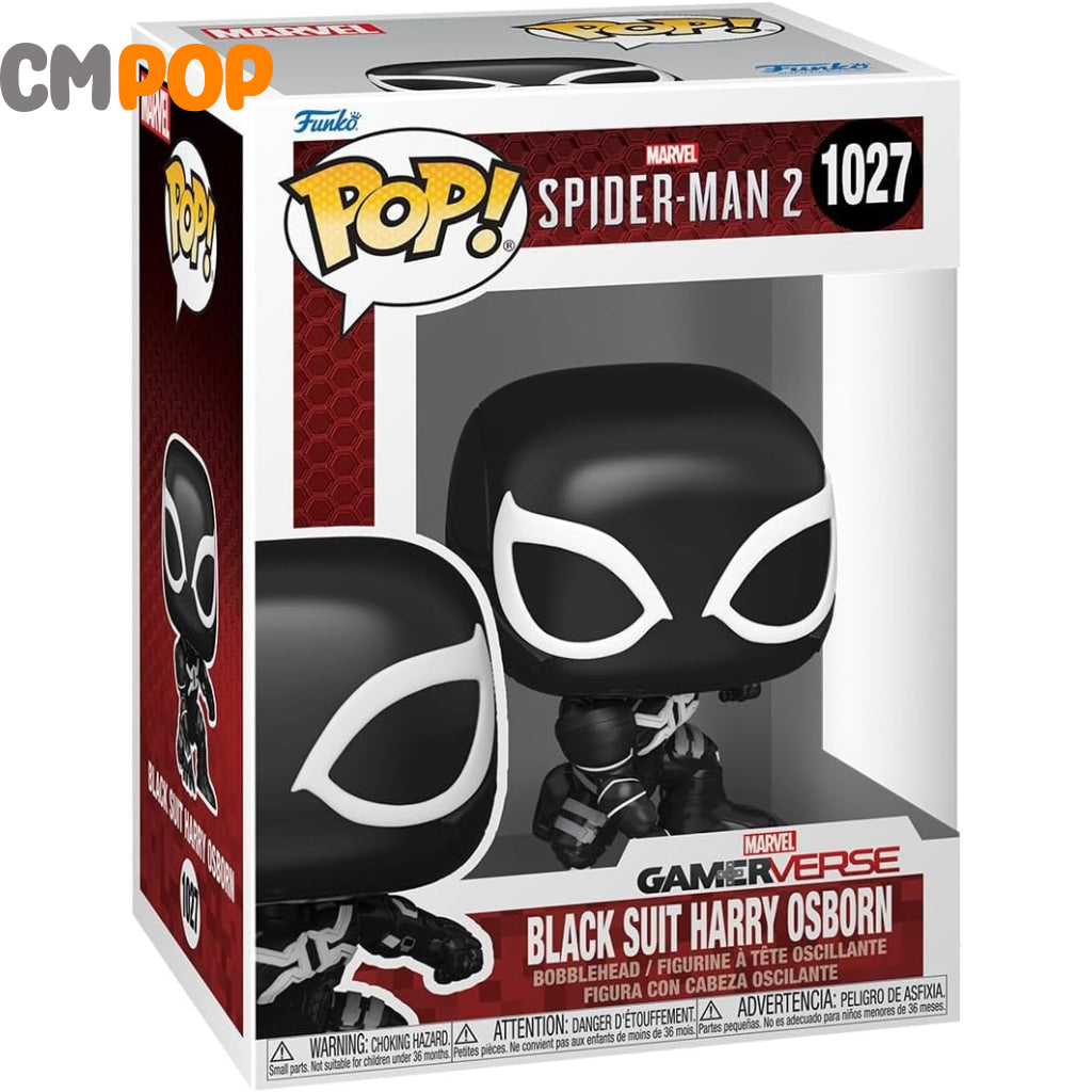 Harry Osborn (Blacksuit) - #1027 Funko Pop! Games Spiderman Pop
