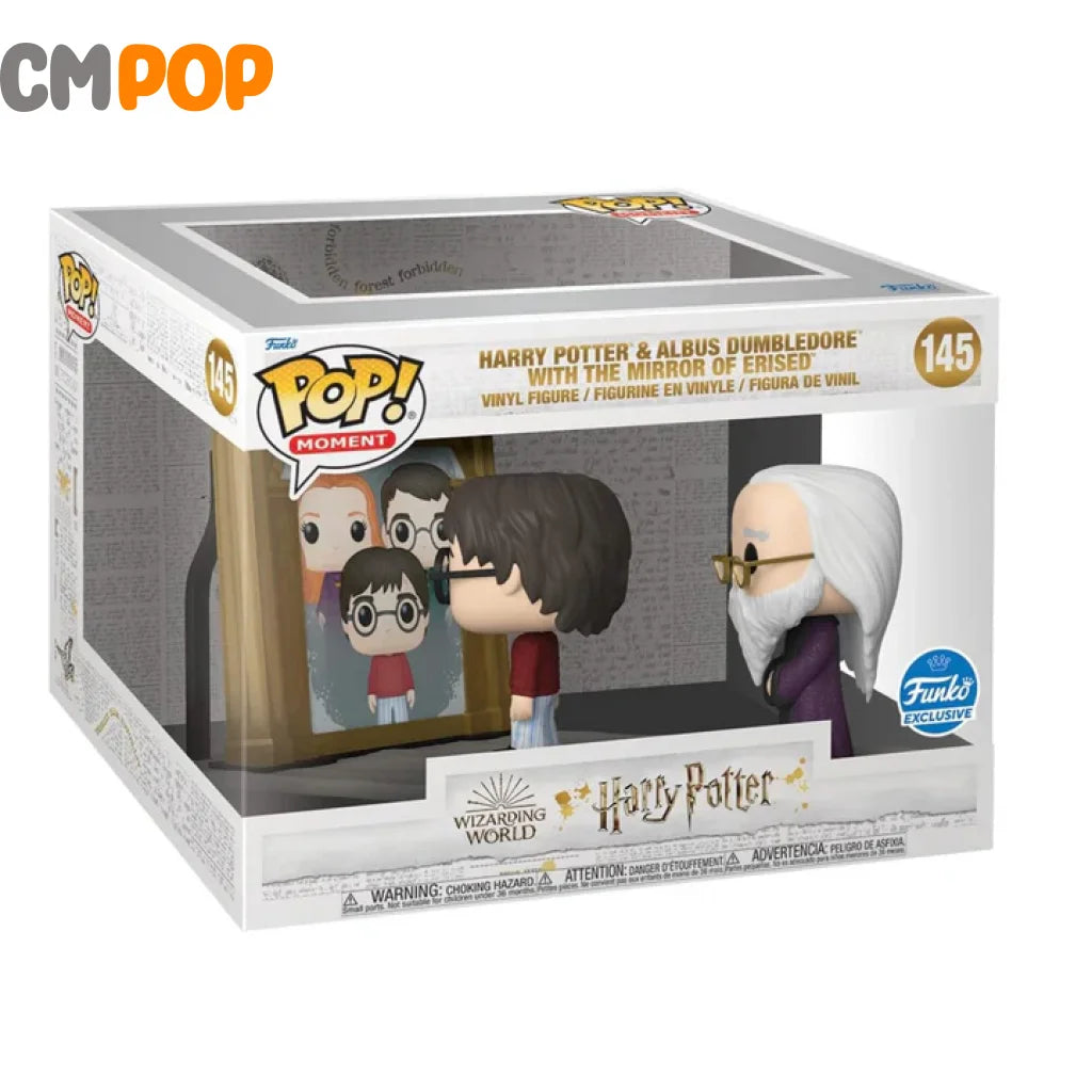 Harry Potter & Albus Dumbledore With Mirror And Erised - #145 Funko Pop! Pop Deluxe Moments