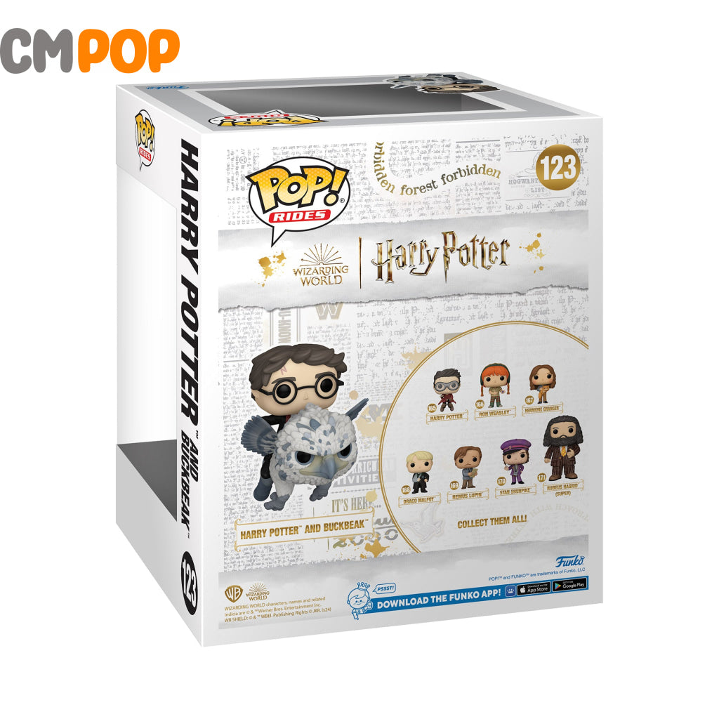 Harry Potter & Buckbeak #123 - Funko Pop! - Rides Pop