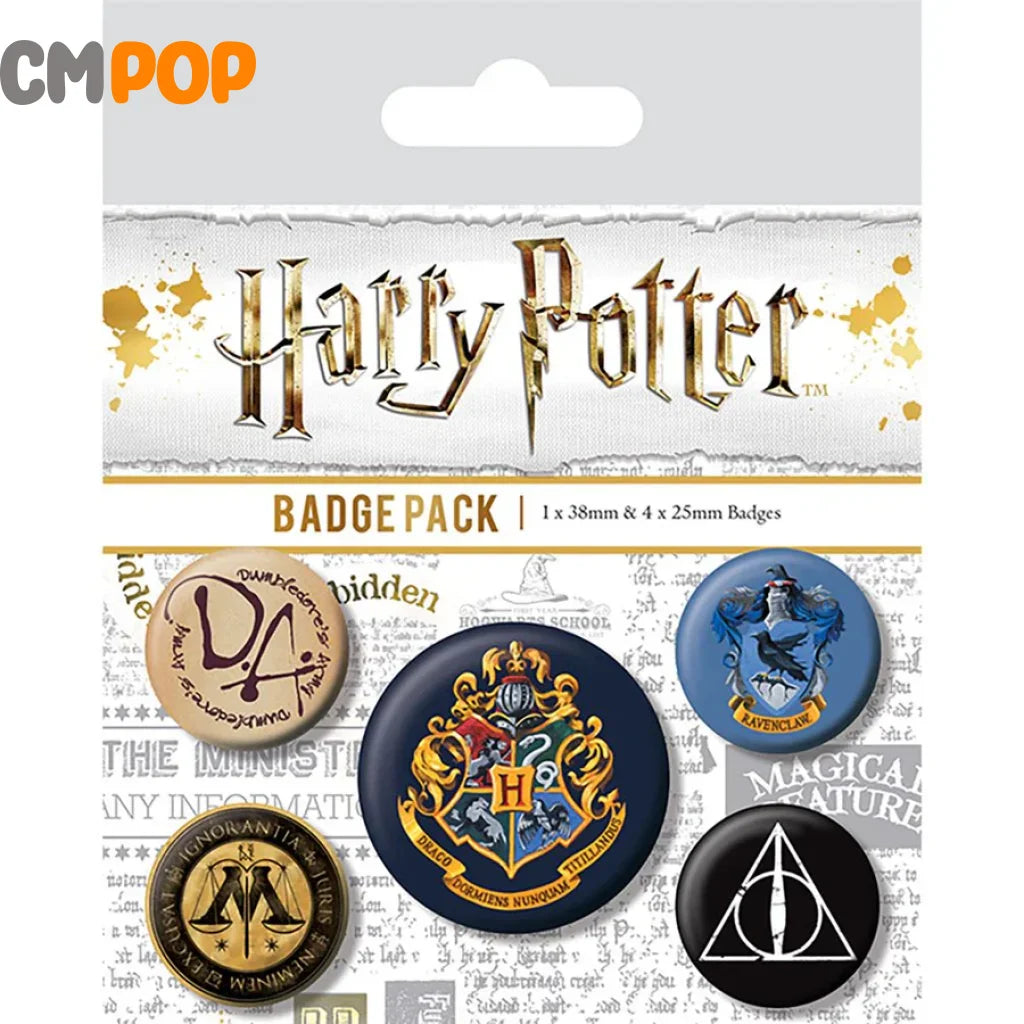 Harry Potter (Core Hogwarts) Badge Badges