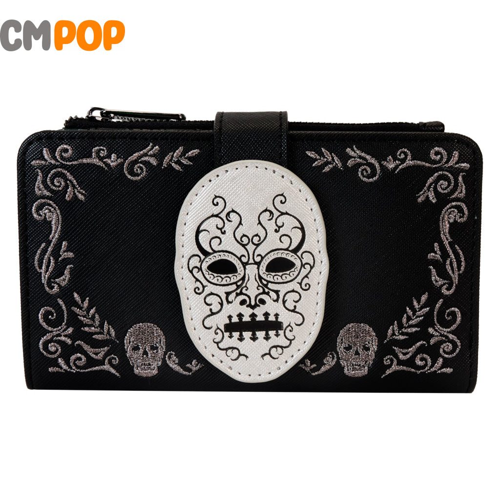Harry Potter Death Eater Zip Around Wallet - Loungefly