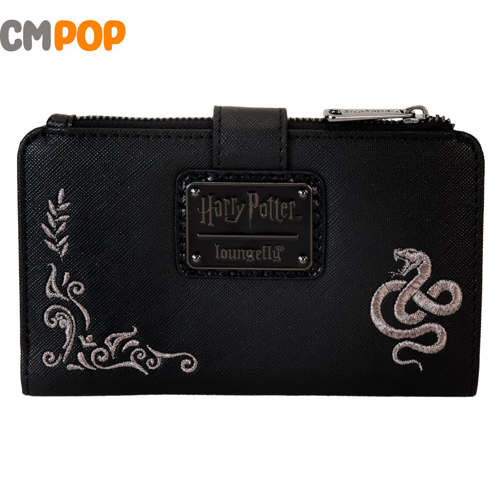 Harry Potter Death Eater Zip Around Wallet - Loungefly
