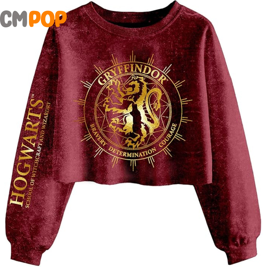 Harry Potter - Gryffindor Constellation (Cropped Sweatshirt)