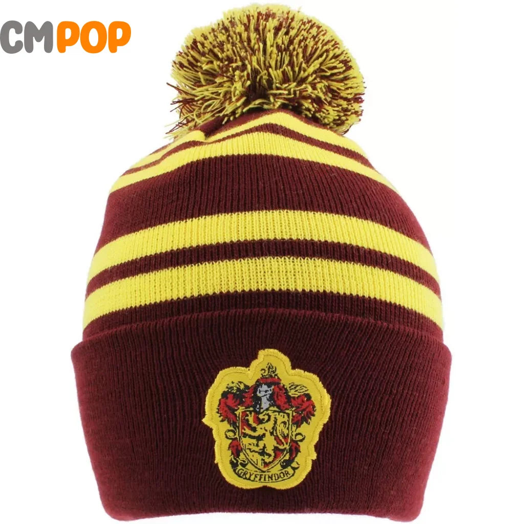 Harry Potter - House Gryffindor (Pom Beanie) Size: One Size