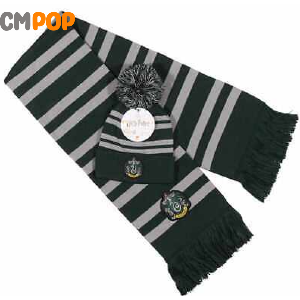 Harry Potter - Slytherin Beanie And Scarf Size: One Size