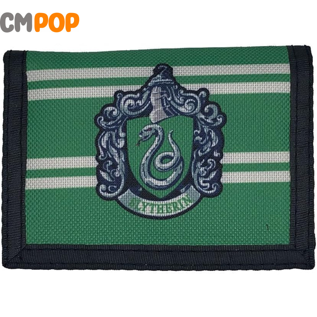 Harry Potter Slytherin Nylon TriFold Wallet Wallet