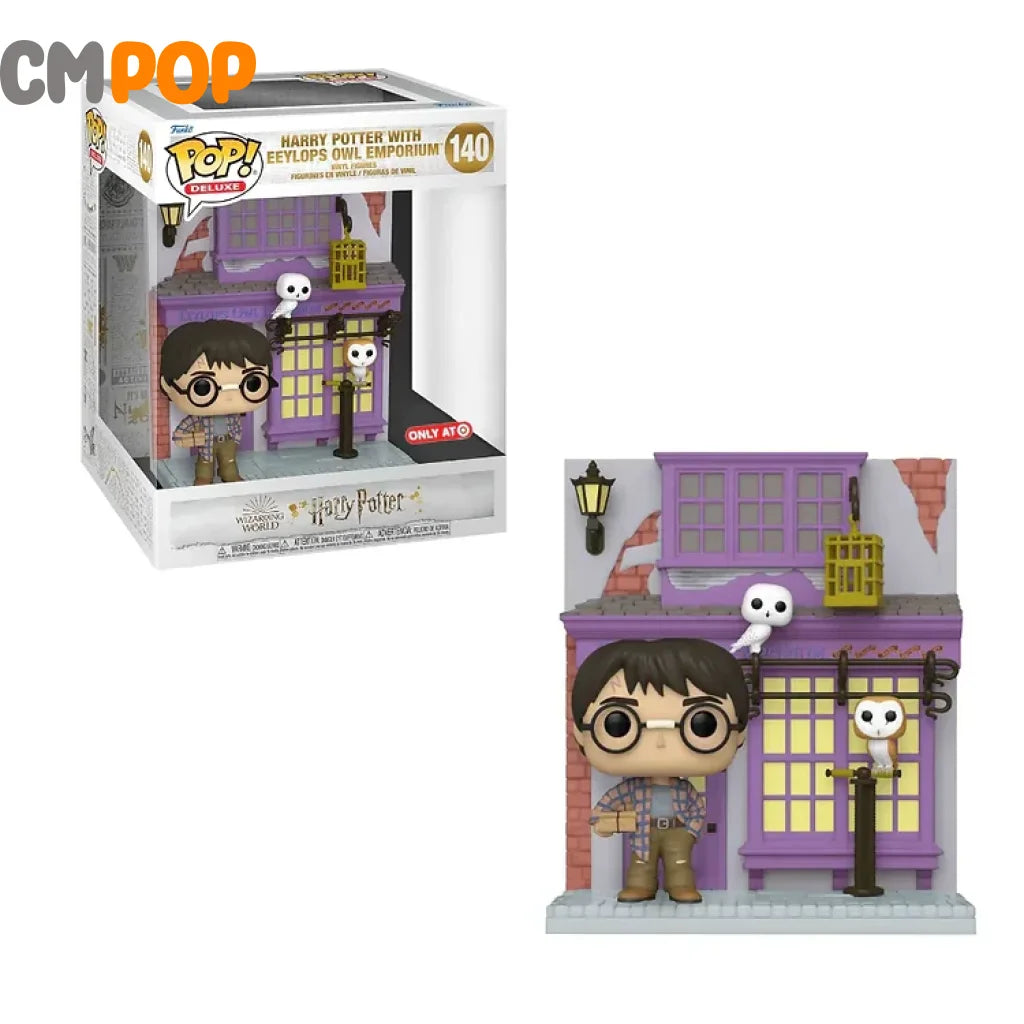 Harry Potter With Eeylops Owl Emporium - #140 Funko Pop! Pop Deluxe Target Exclusive