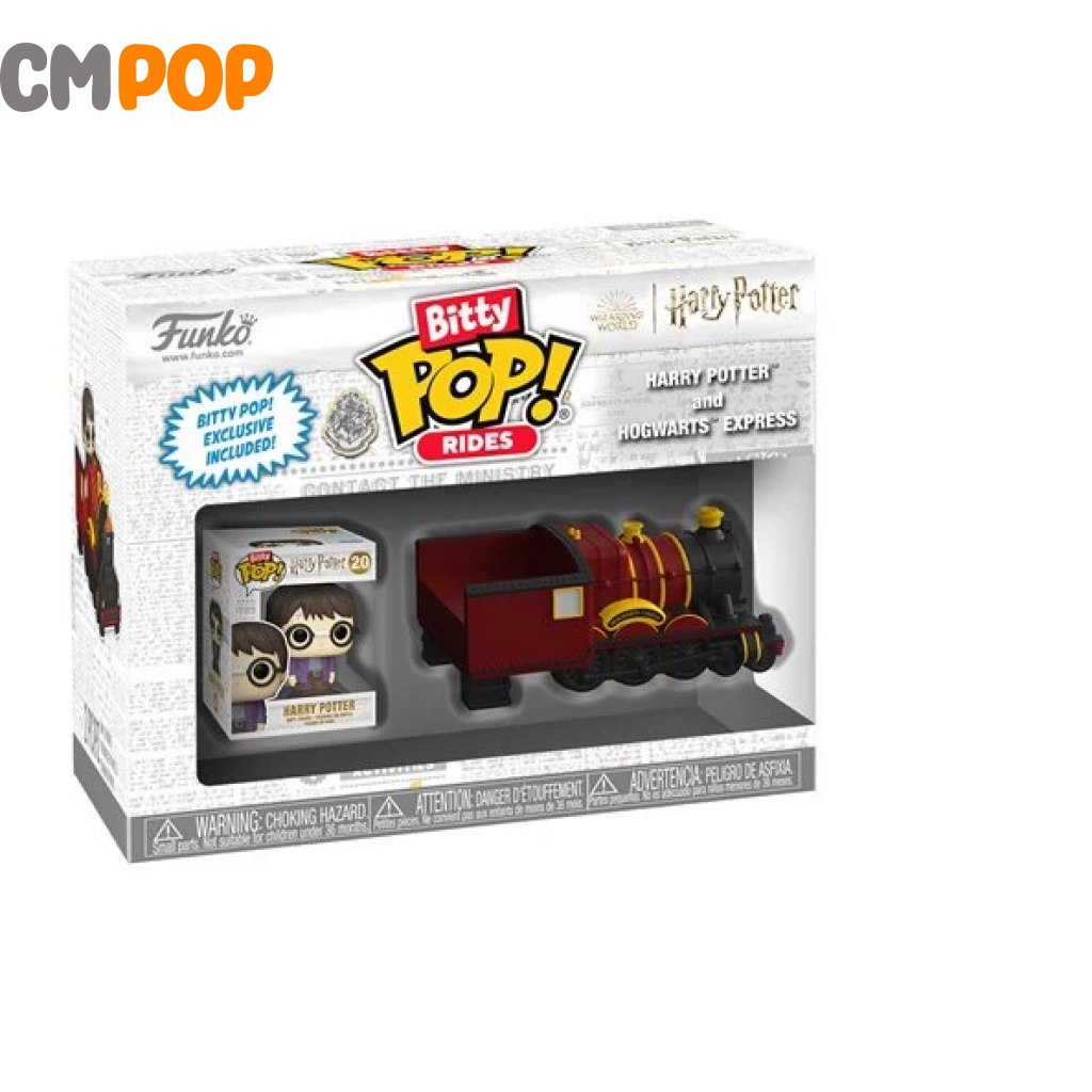 Harry Potter With Hogwarts Express - Bitty Funko Pop! Pop Ride