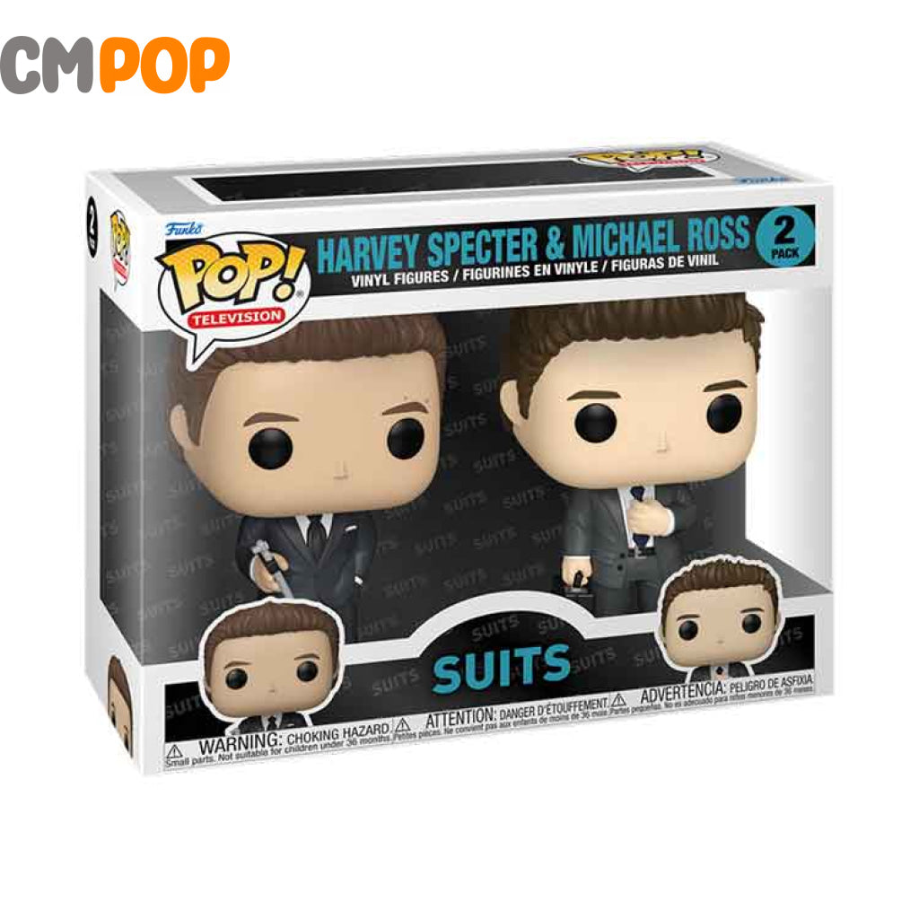 Harvey & Michael - 2 Pack - Funko Pop! - Television - Suits Funko Pop