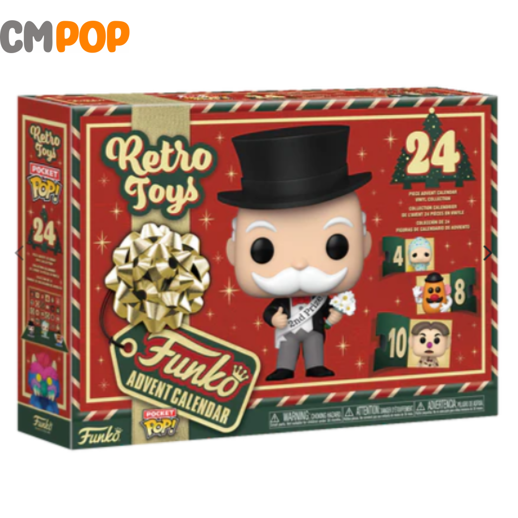 Hasbro 2024 - Advent Calendar 24 Piece Funko Pop! Christmas Pop