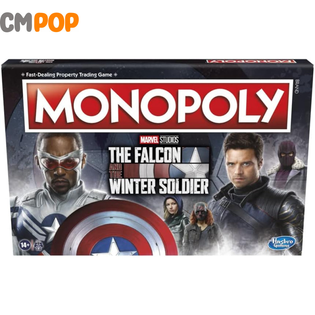 Hasbro Gaming: Monopoly - Marvel The Falcon and the Winter Soldier Edition Toys & Games
