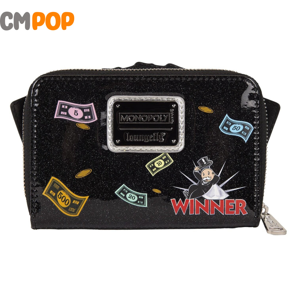 Hasbro Monopoly Money Zip Around Wallet - Loungefly Loungefly