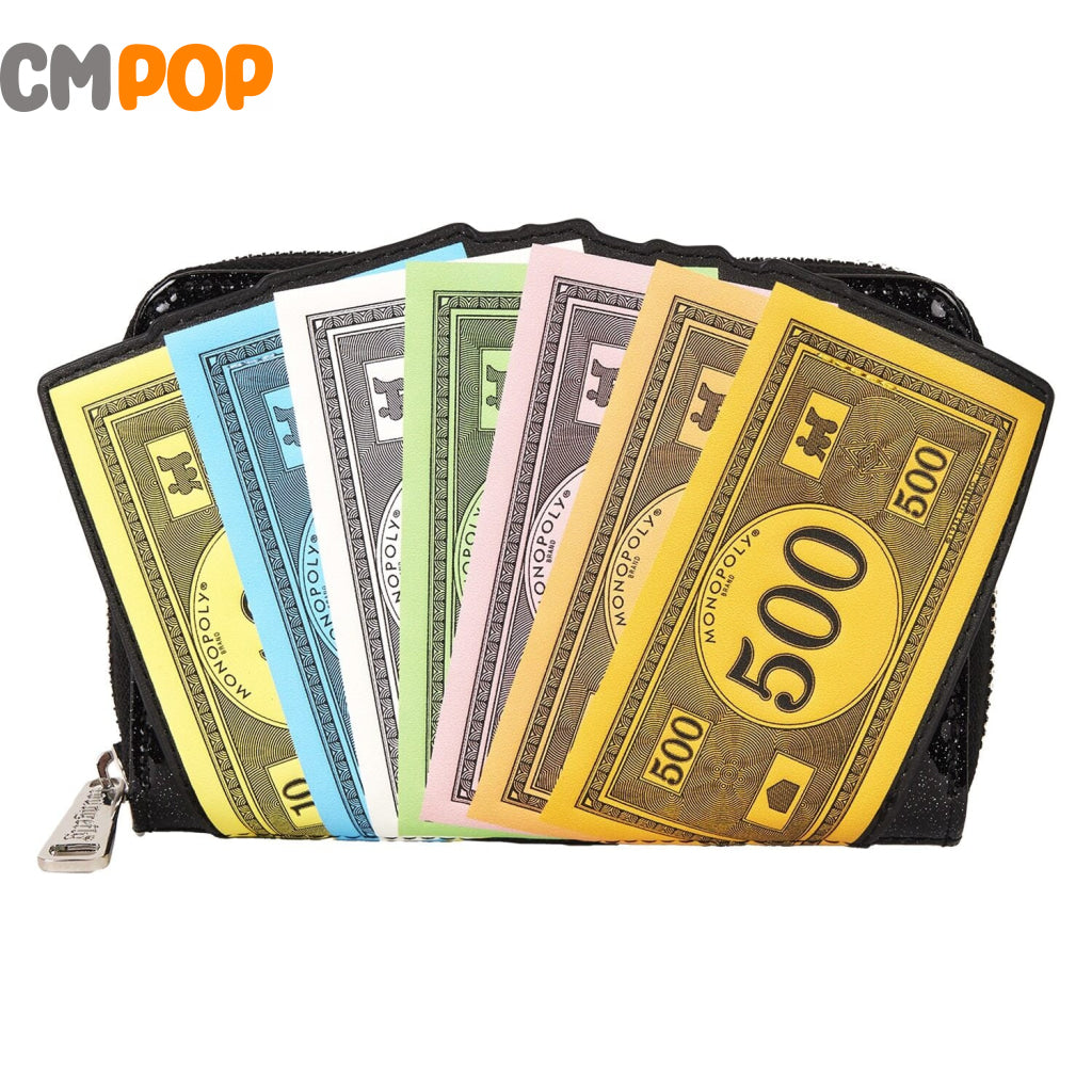 Hasbro Monopoly Money Zip Around Wallet - Loungefly Loungefly