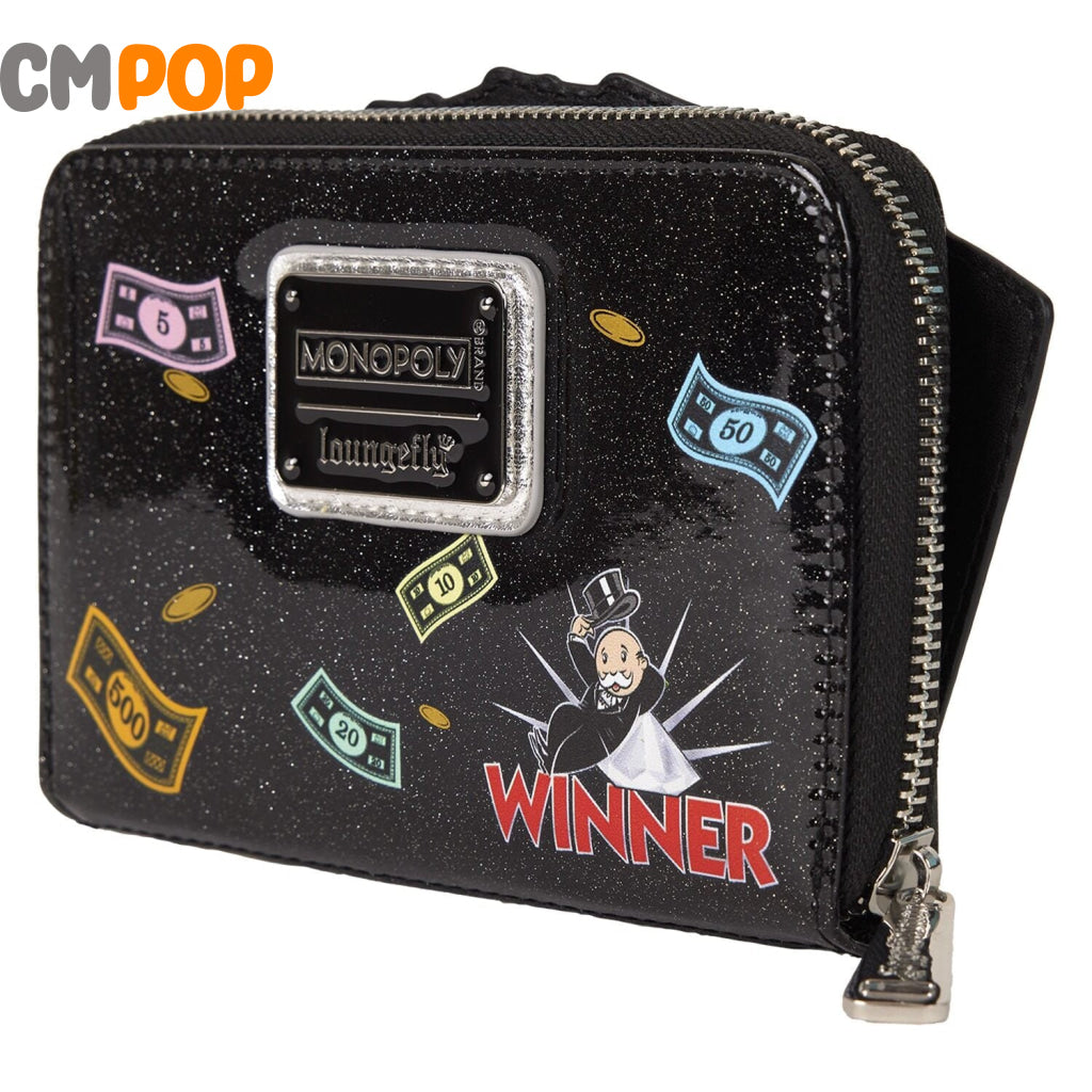 Hasbro Monopoly Money Zip Around Wallet - Loungefly Loungefly