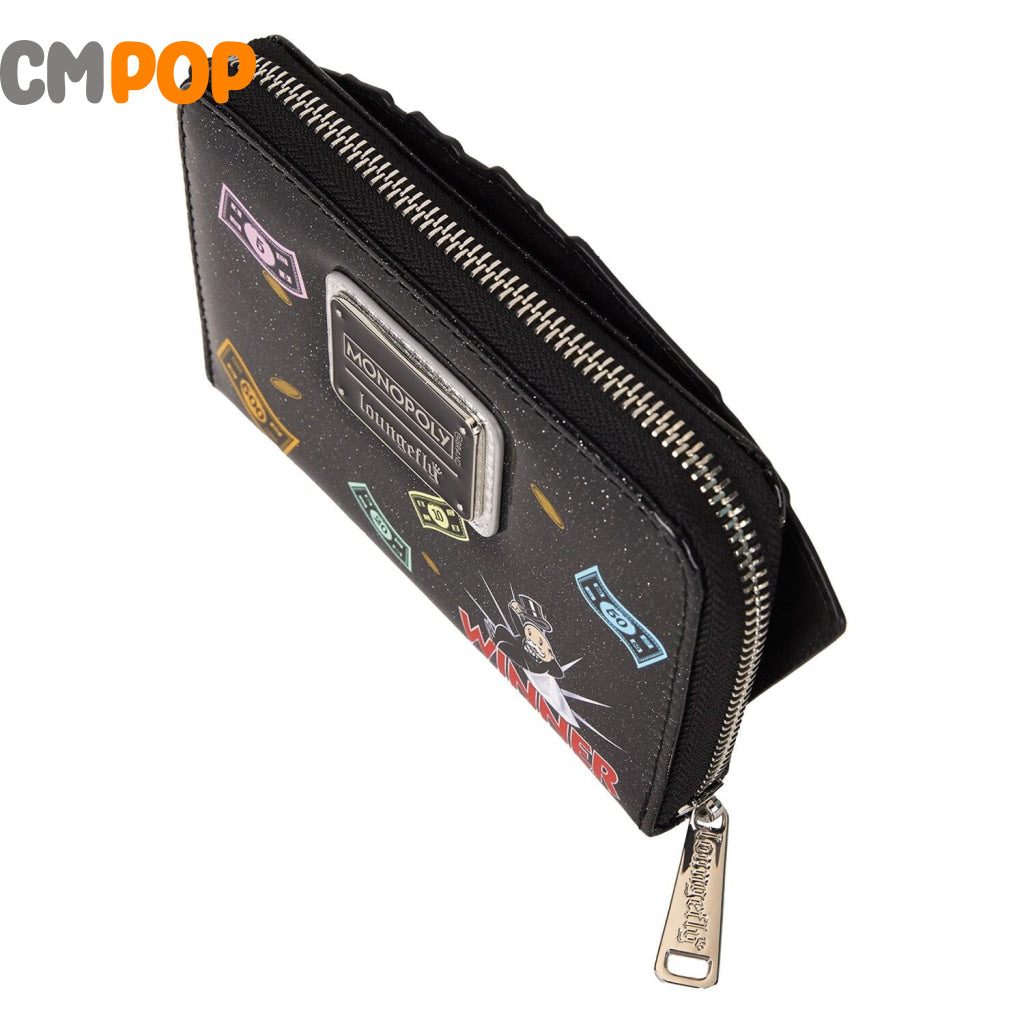 Hasbro Monopoly Money Zip Around Wallet - Loungefly Loungefly