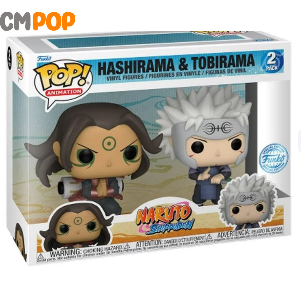 Hashirama & Tobirama- 2 Pack - Funko Pop! Naruto Pop