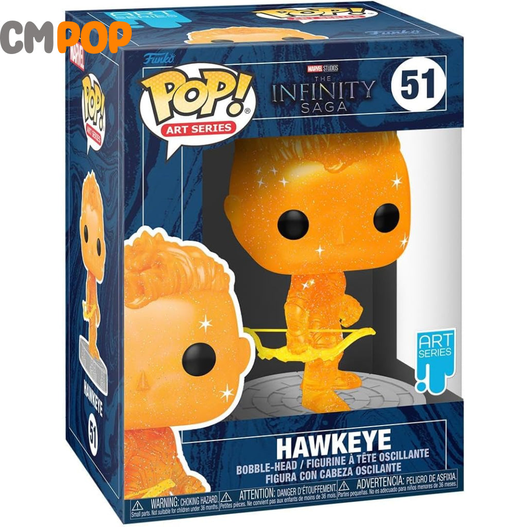 Hawkeye - #51 Funko Pop! Marvel Infinity Saga Art Series Pop