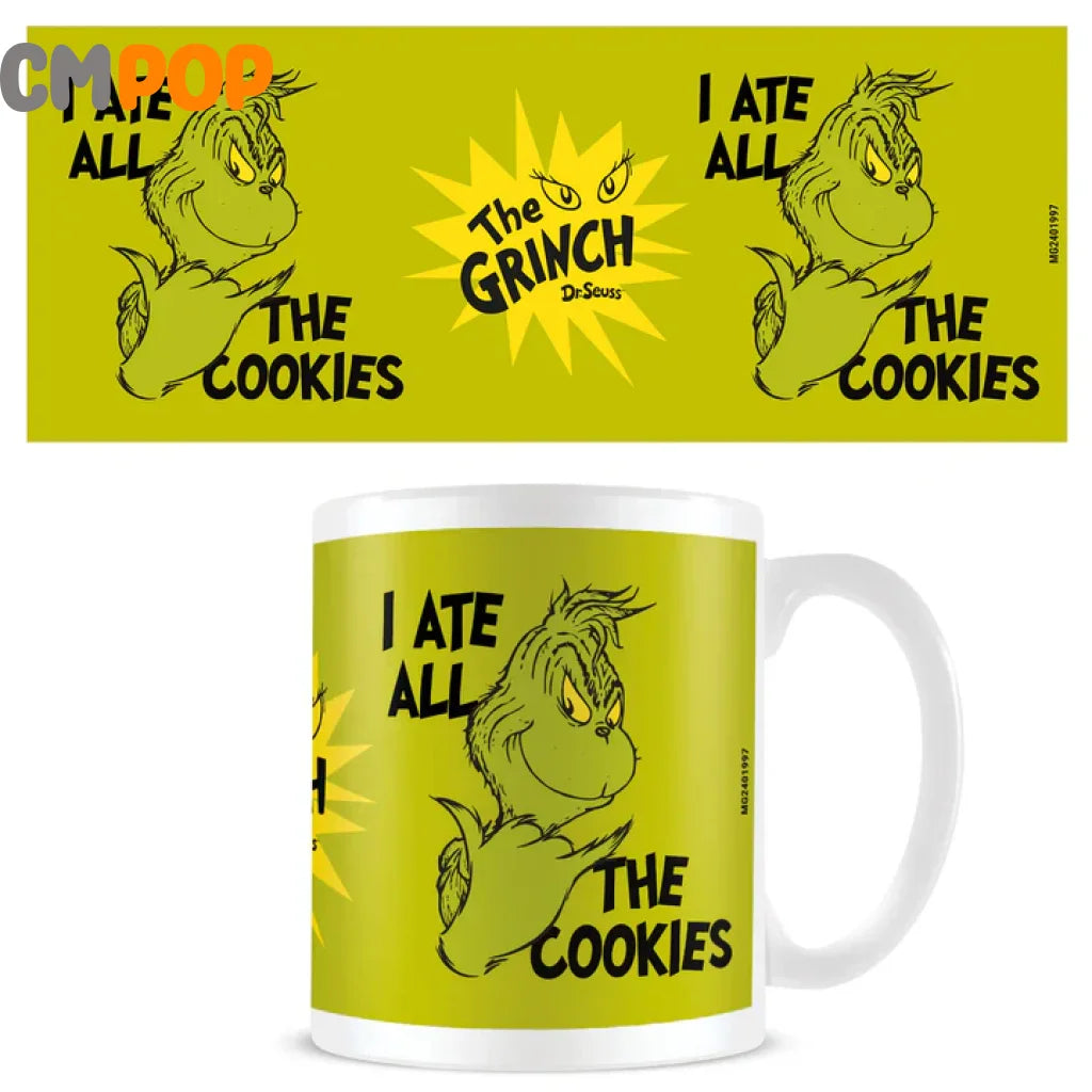 He Grinch (I Ate All The Cookies) White Pod Mug Mug