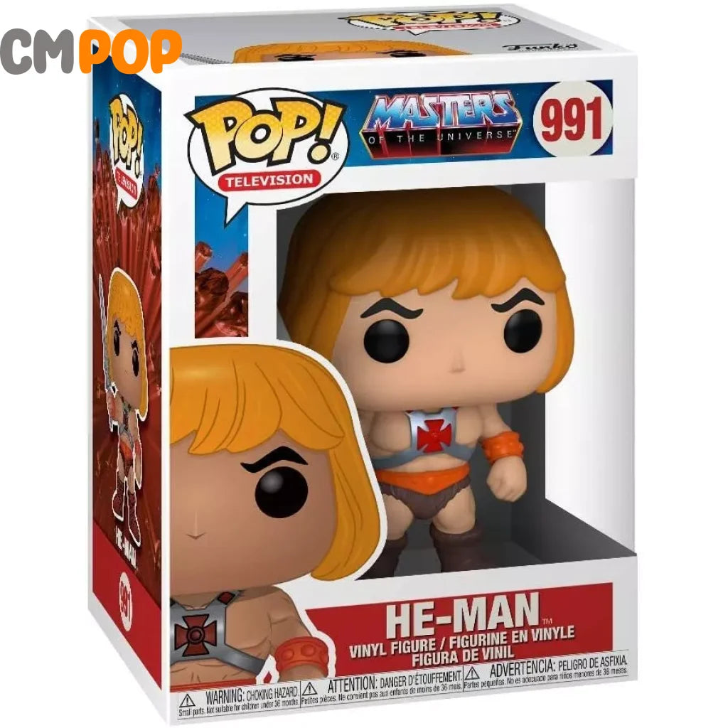 He-Man - #991 Funko Pop! Television Masters Of The Universe