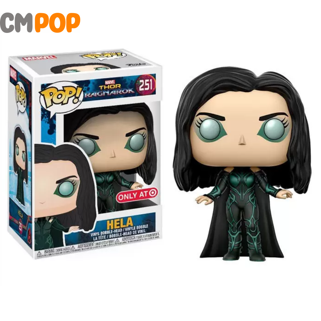 Hela - #251 Funko Pop! Thor Ragnarok Target Exclusive Pop