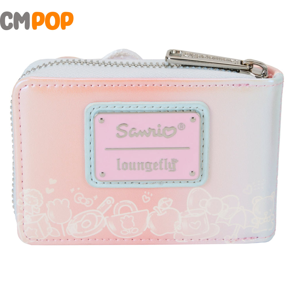 Hello Kitty 50Th Anniversary Clear And Cute Cosplay Accordion Wallet - Loungefly