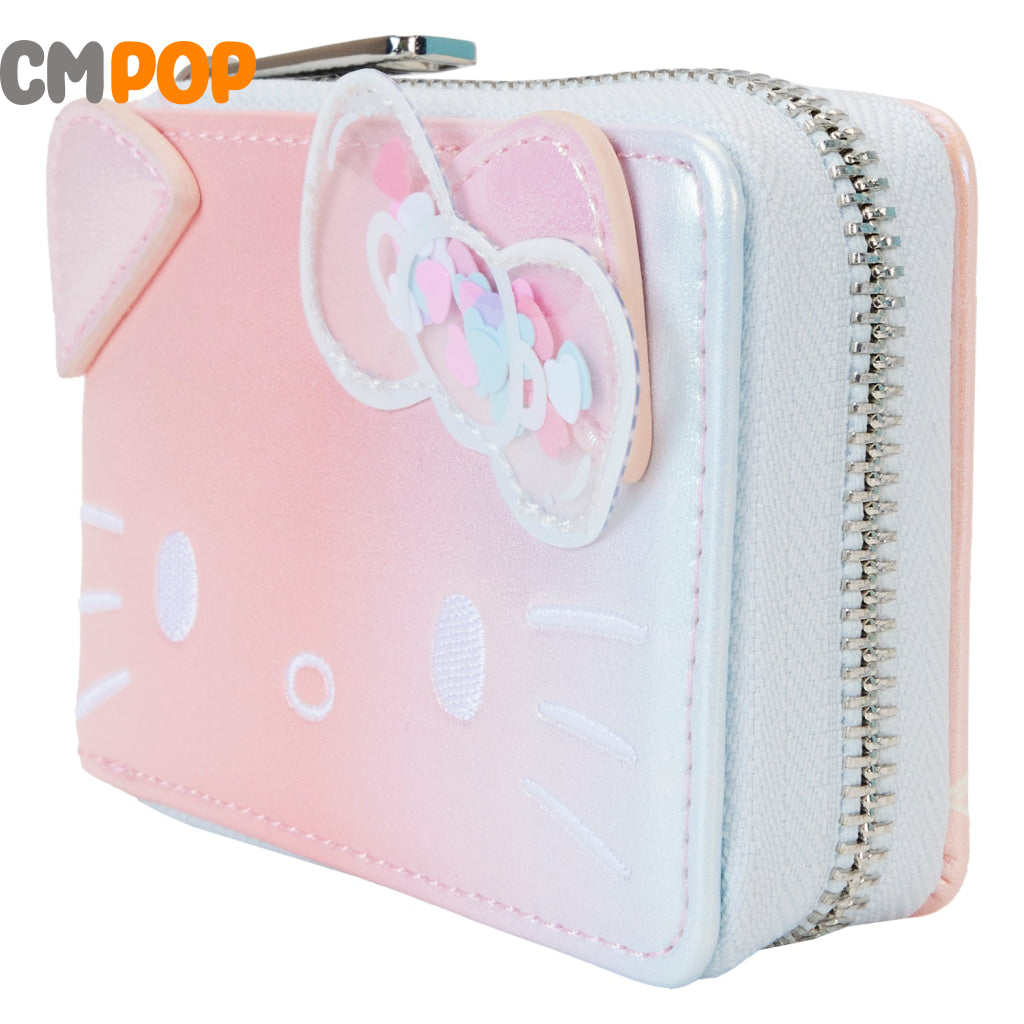 Hello Kitty 50Th Anniversary Clear And Cute Cosplay Accordion Wallet - Loungefly