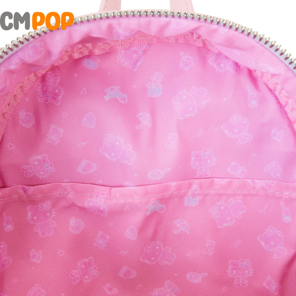 Hello Kitty 50Th Anniversary Clear And Cute Cosplay Mini Backpack - Loungefly