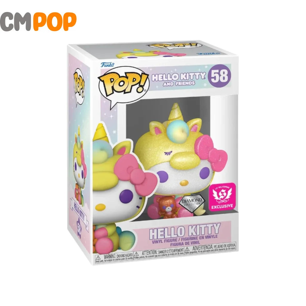 Hello Kitty - #58 Funko Pop! And Friends Diamond Collection It Sugar Exclusive Pop
