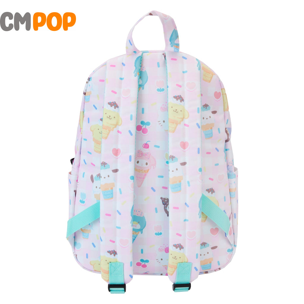 Hello Kitty Full Size Aop Nylon Backpack - Loungefly